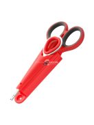 Prémium minőségű rozsdamentes acél horgászolló horogkihúzóval és kompakt tárolódobozzal