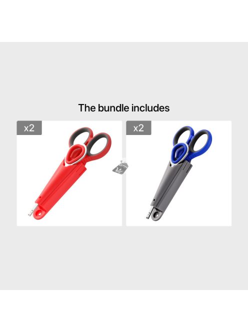 Prémium minőségű rozsdamentes acél horgászolló horogkihúzóval és kompakt tárolódobozzal