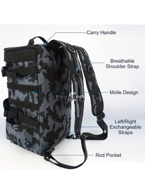 Hordozható horgászfelszerelés tárolótáska