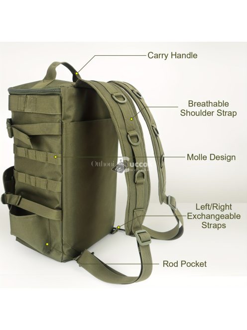 Hordozható horgászfelszerelés tárolótáska