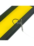 3 darab függőleges horgász úszó, magas láthatóságú előkötött úszó nylon zsinórral