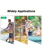 30 Prémium fém horgászcsali készlet műanyag tárolódobozzal