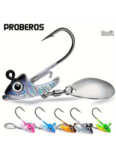 5db Jig Head szabadon álló szöges horog pergetőkanállal