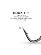 5db Jig Head szabadon álló szöges horog pergetőkanállal