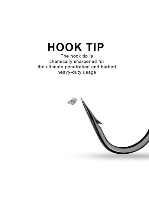 5db Jig Head szabadon álló szöges horog pergetőkanállal