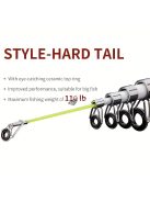 1 db strapabíró hegyes horgászbot