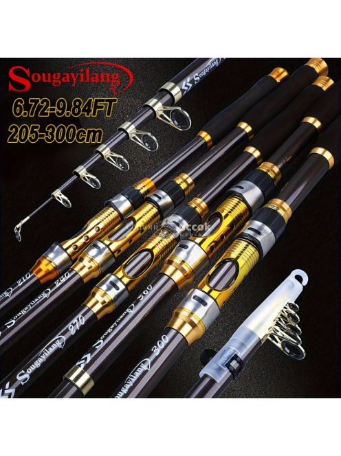 Sougayilang kezdő Arany Teleszkópos Horgászbot