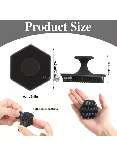 Férfi szilikon arctisztító kefe