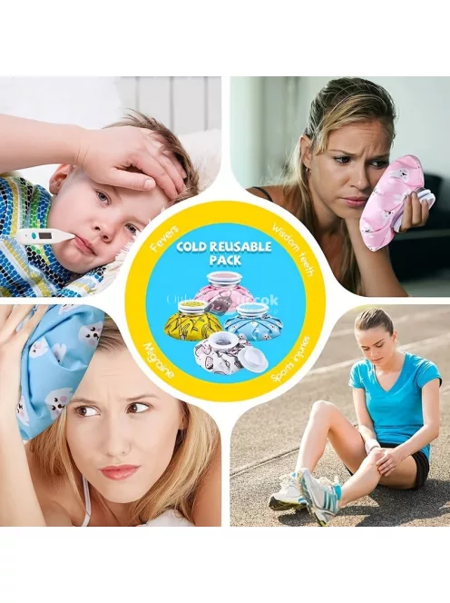 Újrafelhasználható hideg és melegvíz tároló zacskó