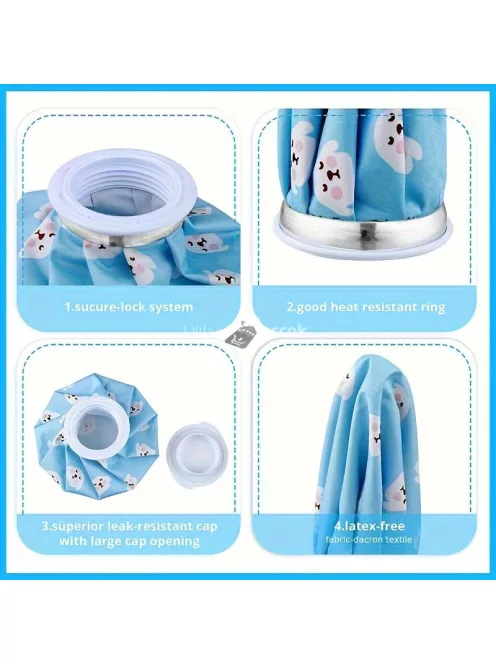 Újrafelhasználható hideg és melegvíz tároló zacskó