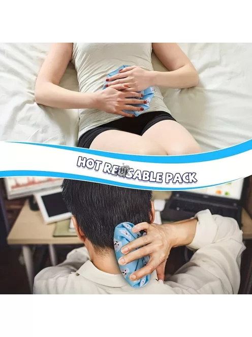 Újrafelhasználható hideg és melegvíz tároló zacskó