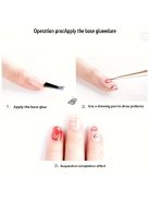 Nail Art Körömdekoráló ceruza