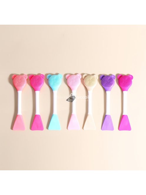 Puha szilikon arctisztító kefe