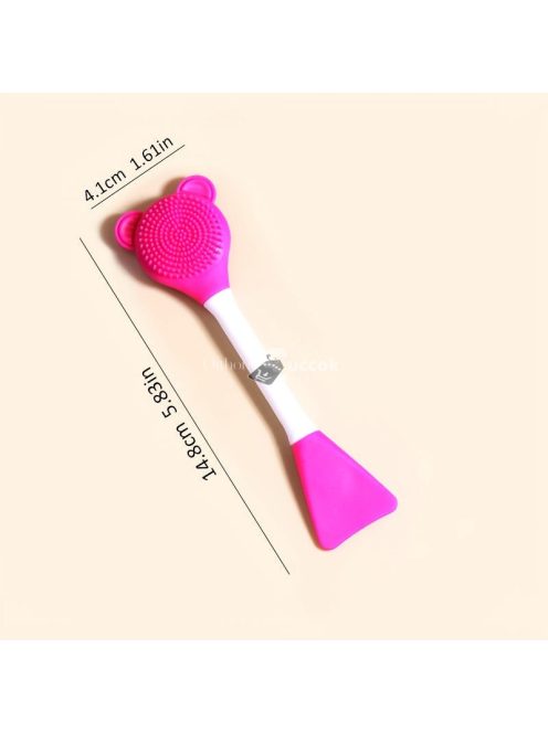 Puha szilikon arctisztító kefe