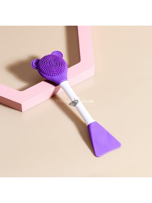 Puha szilikon arctisztító kefe