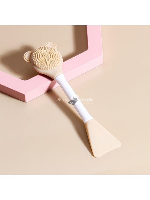 Puha szilikon arctisztító kefe