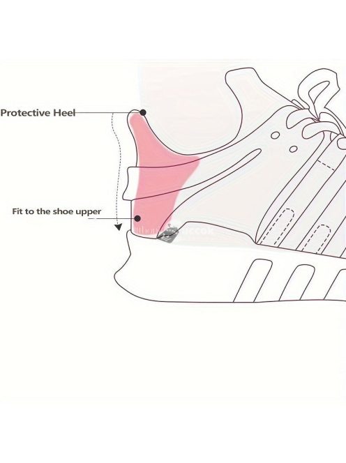 Sarokpárna cipőkhöz, öntapadó szivacsbetétek