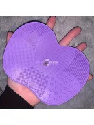Szilikon alma alakú súroló lap tapadókoronggal