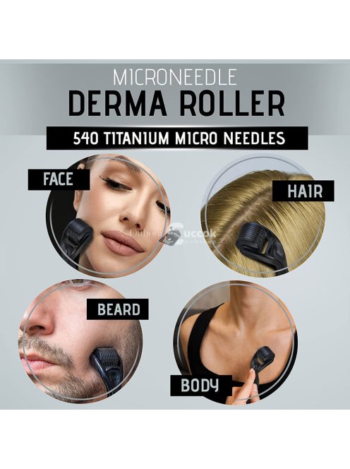 Mikrotűs görgő szakállápoló készlet