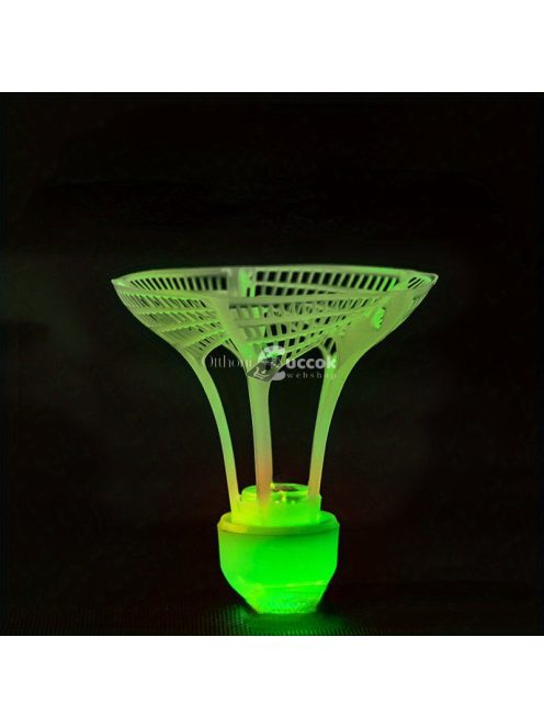 4db Fluoreszkáló, szélálló tollaslabda