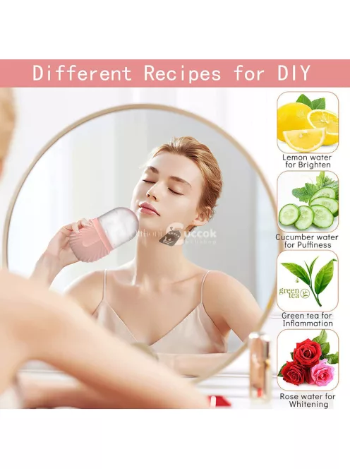 Jeges arcgörgő, jéggörgő az arc és a szem duzzanatának enyhítésére