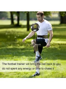 Labdarúgó gyakorló háló zsinórral