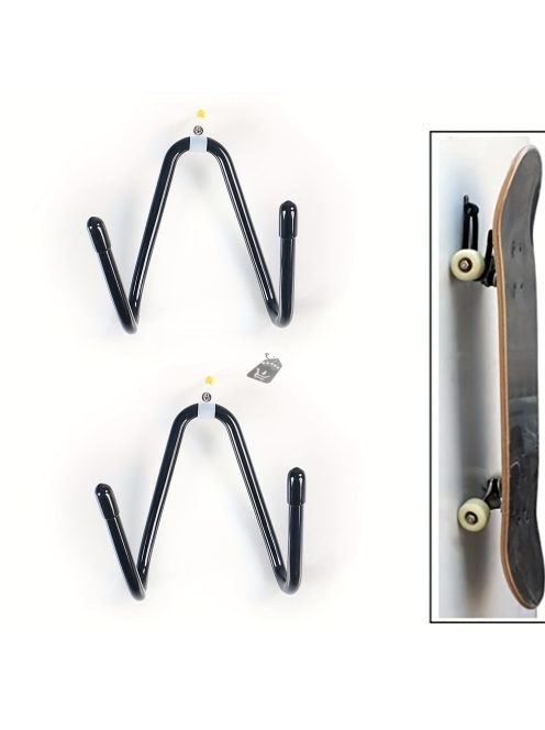 Falra szerelhető  gördeszkatartó