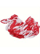 Piros-fehér, Nagy, Vastagított Sportlabda tároló Háló