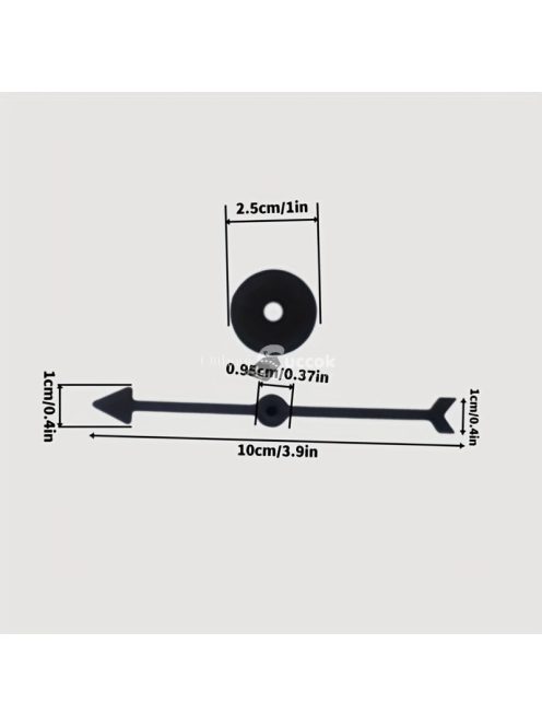 5 db nyíl játékpörgető szivárvány színben