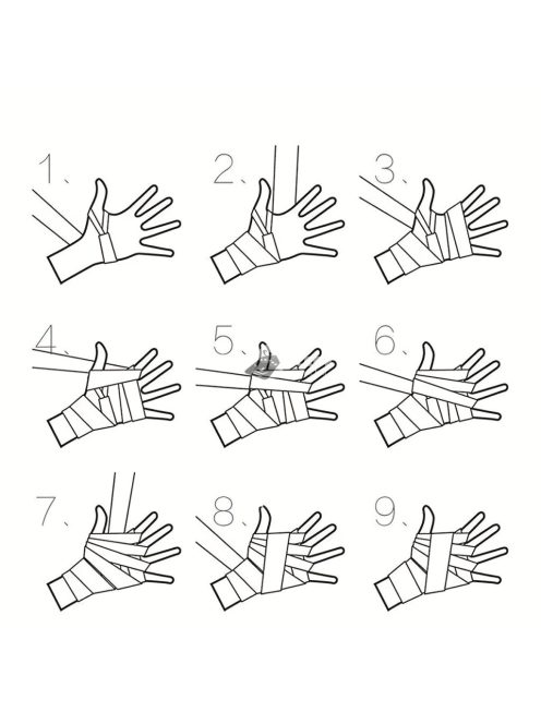 1pár Box Kézvédő