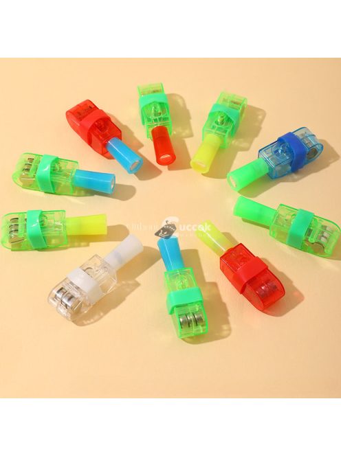 5db ujjlámpák, rajzfilm vetítőlámpák különféle mintákkal és színekkel,