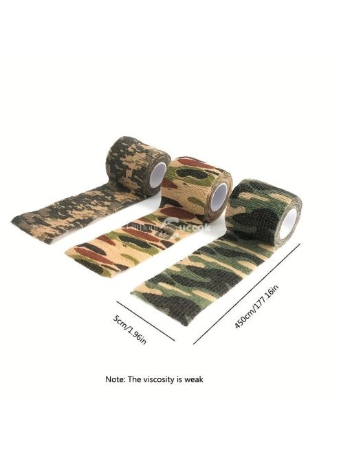Camo Tapevízálló lopakodó szigetelőszalag túrázáshoz és vadászathoz