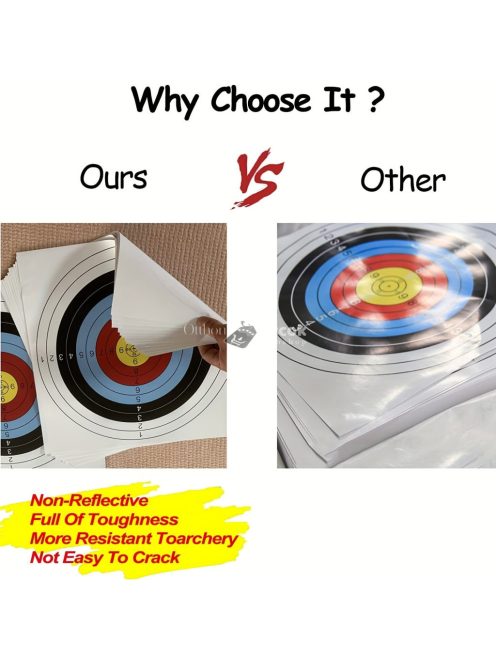 20db céltábla vadászat és íjászat gyakorláshoz