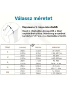 Rézbe átitatott kompressziós térdvédő, térdtámasz M méret (28 cm hosszú, felsőrész 16.5 cm, lábméret 36–42 cm)