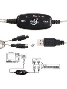 USB MIDI kábel USB MIDI adapter