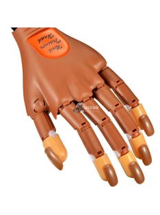 Műköröm építéshez gyakorló kéz