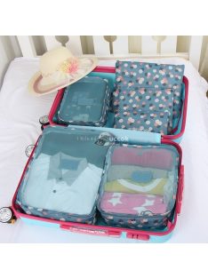 Bőrönd rendszerező, bőröndrendező szett 6 db-os