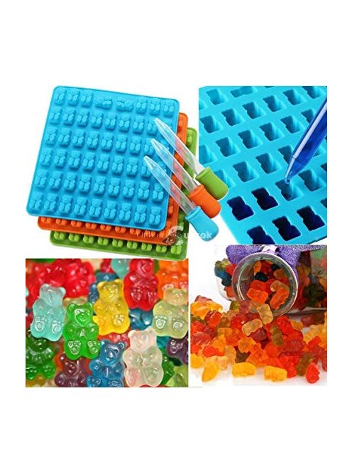 Gumicukor forma, házi gumicukor készítő, gumimaci forma