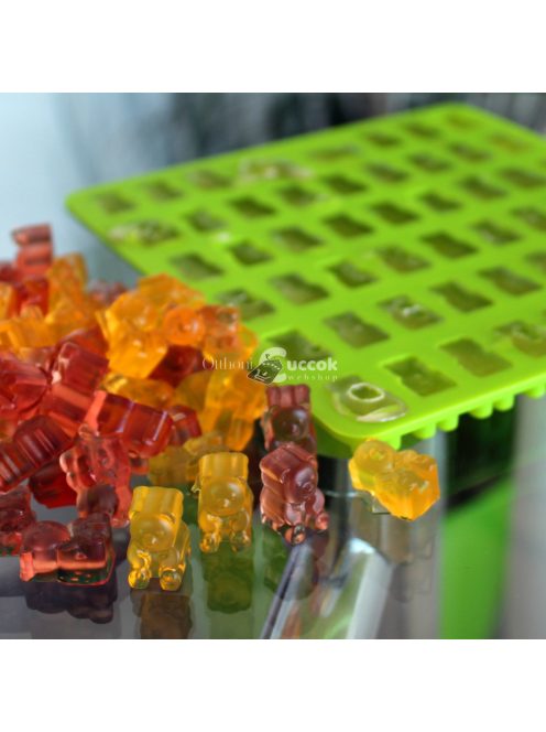 Gumicukor forma, házi gumicukor készítő, gumimaci forma