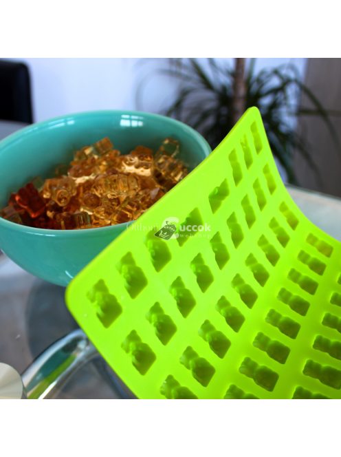 Gumicukor forma, házi gumicukor készítő, gumimaci forma