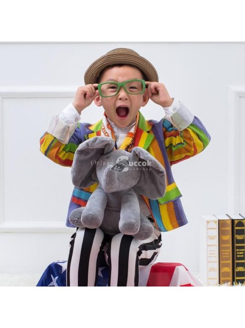 Zernélő plüss elefánt -mókás