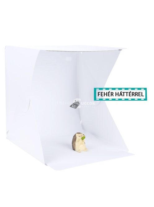 Fotódoboz, fotósátor, összecsukható mini fotó stúdió