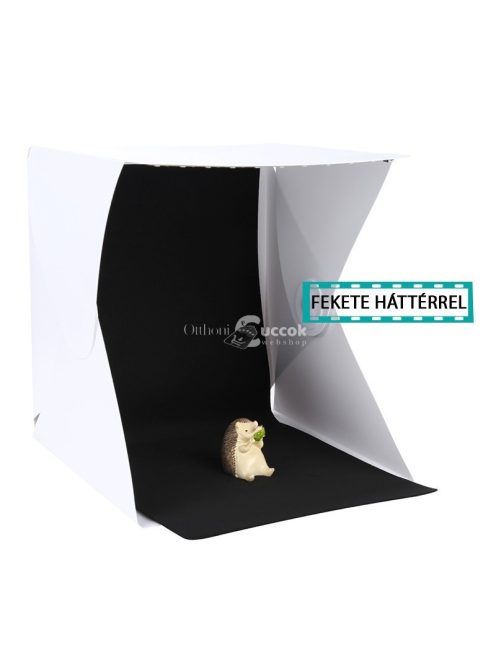 Fotódoboz, fotósátor, összecsukható mini fotó stúdió