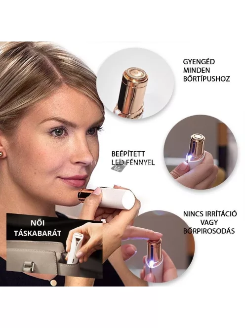 Táskabarát női arcszőrtelenítő