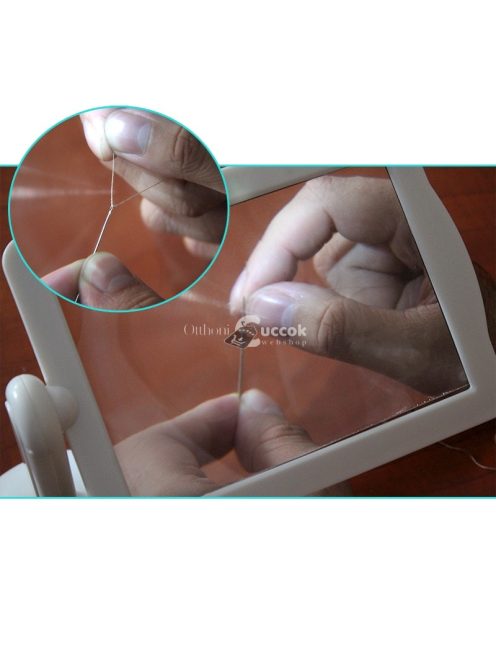 Nagyító, asztali nagyító lámpával