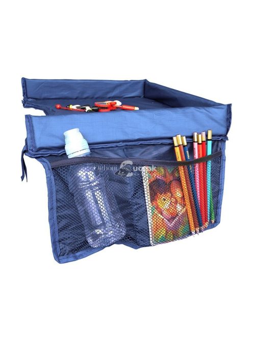 Gyerekülésre csatolható autóstálca, piros