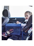 Gyerekülésre csatolható autóstálca, piros