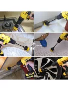 Súrolókefe szett fúrógéphez