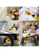 Súrolókefe szett fúrógéphez