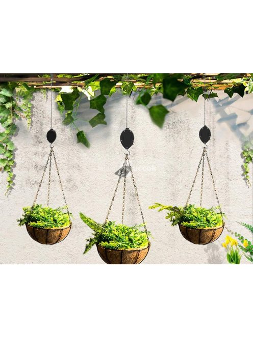 Emelő csiga függő növényekhez